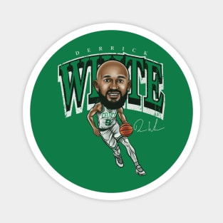 Derrick White Boston Cartoon Magnet